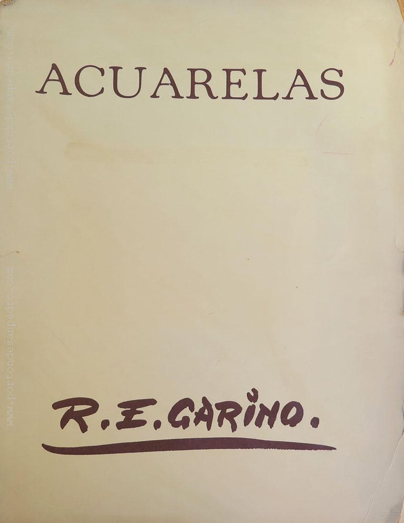 Acuarelas Garino, Esteban Roberto