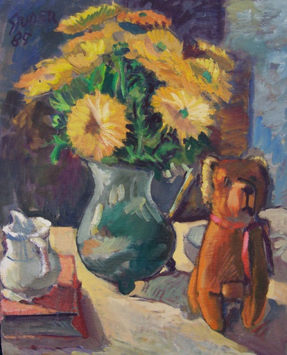 [9590] Still life with flowers II